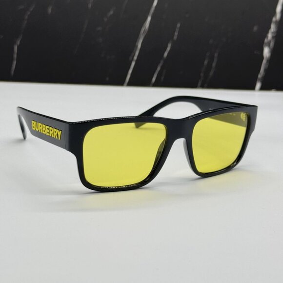 NEW BE4358 3001/85 BURBERRY KNIGHT BE4358 300185 MEN SUNGLASSES - Picture 1 of 11